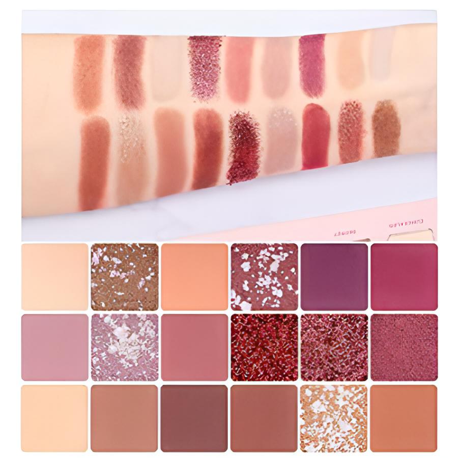 Nude Colorina Pro- Desert Rose Gold Eyeshadow Palette TheHoom
